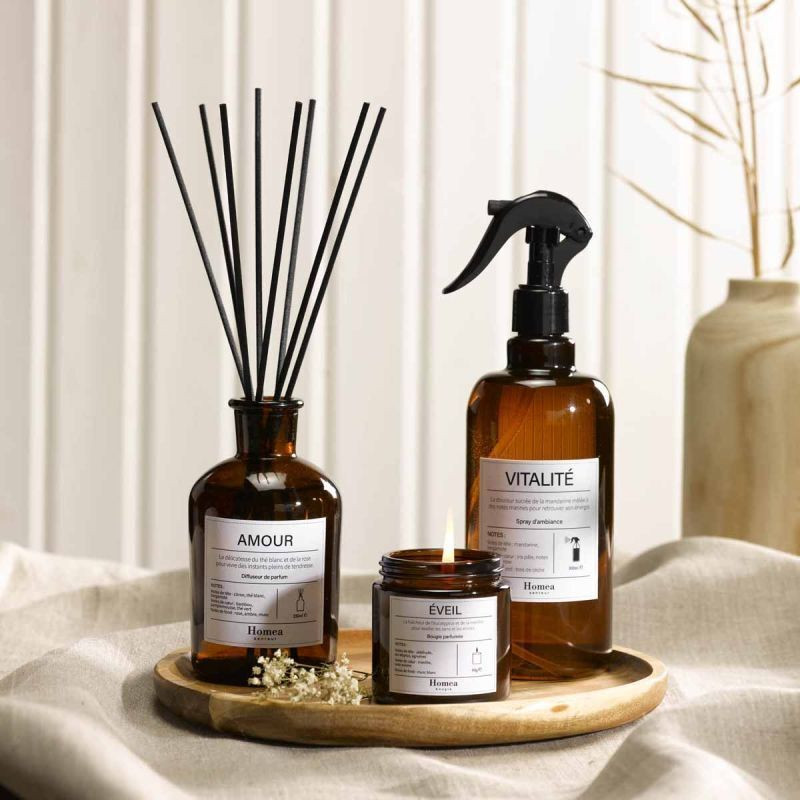 Bougies, sprays et parfum aromathérapie